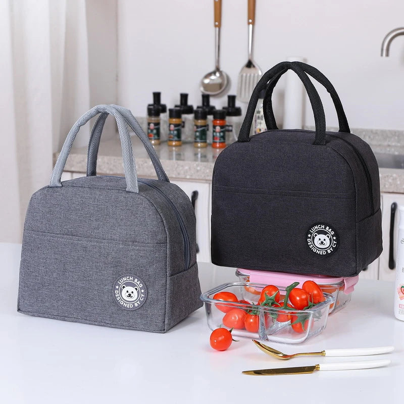 Insulated Lunch Bag Reusable Food Tote