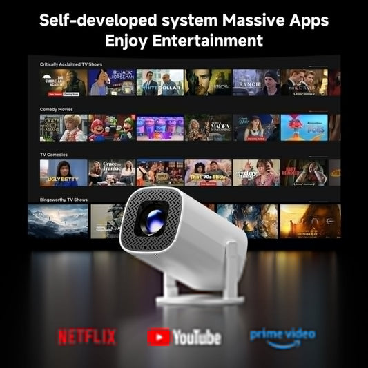 P30PRO Mini Projector HD Resolution