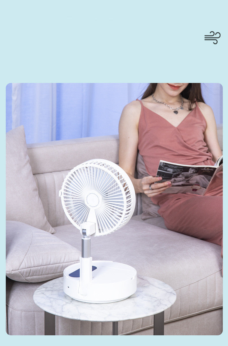 Portable Foldable Oscillating Fan with Remote Control