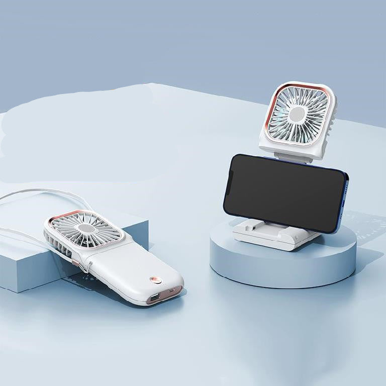 USB Rechargeable Portable Mini Desk Fan with 3 Speeds