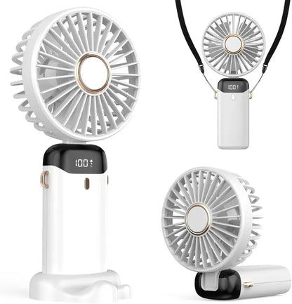 Portable Handheld Mini Fan Neck Hanging