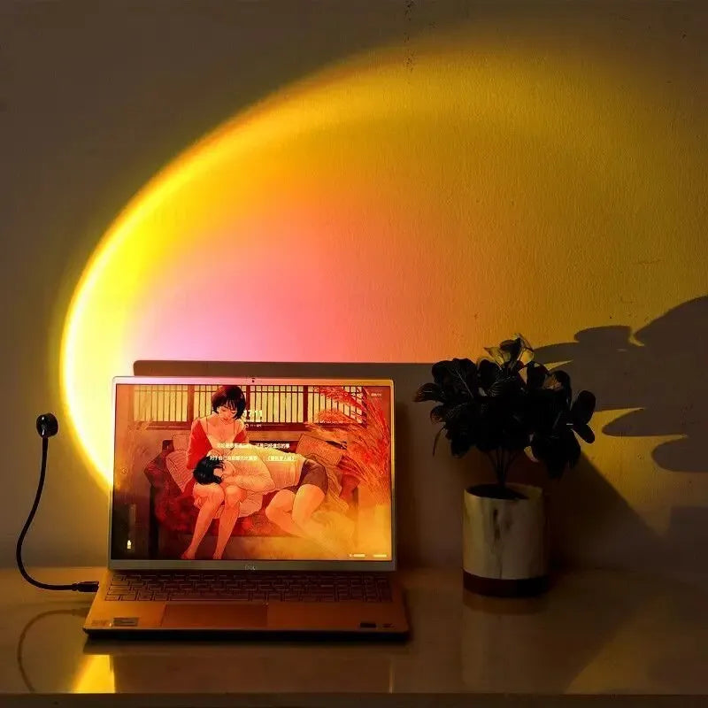 USB Sunset Light Creating Beautiful Sunset Effects