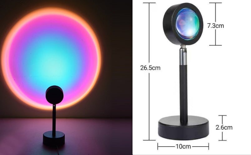 Smart RGB Sunset Projection Lamp