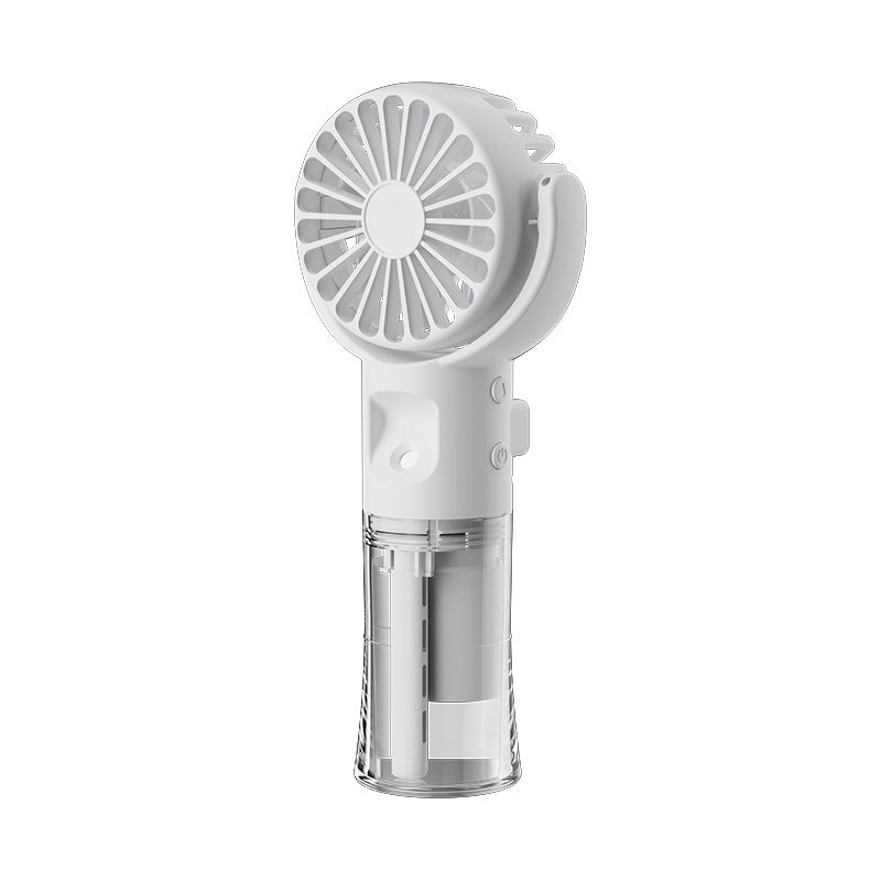 Portable Handheld Mist Fan with 4-Speed Cooling