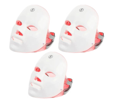 LED Color Therapy Face Mask Lightweight Design