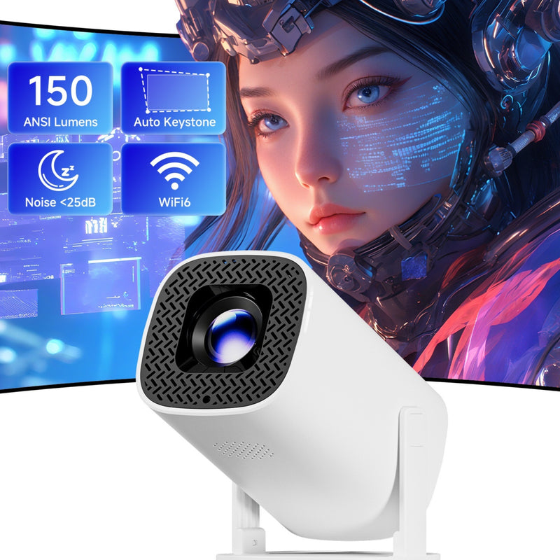 P30 Ultra Fast Mini Projector Android 13