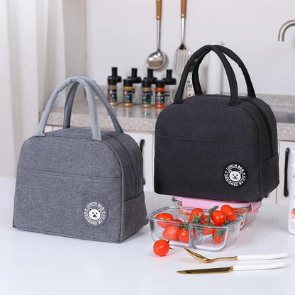 Insulated Lunch Bag Reusable Food Tote