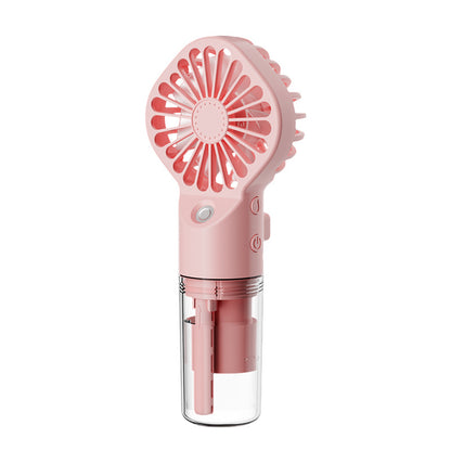 Portable Handheld Mist Fan for Office Use