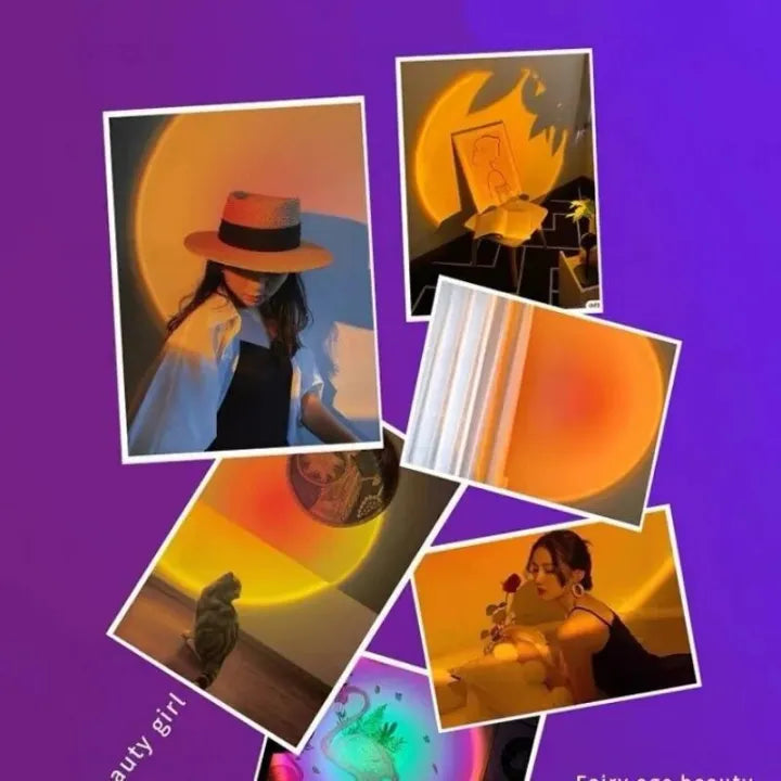 Remote Control RGB Sunset Lamp Decor