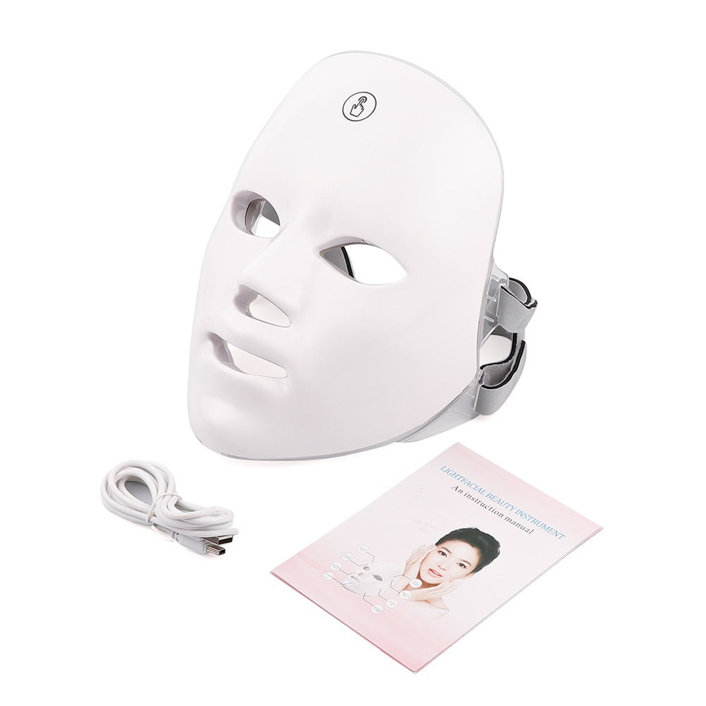 LED Color Therapy Face Mask Front View