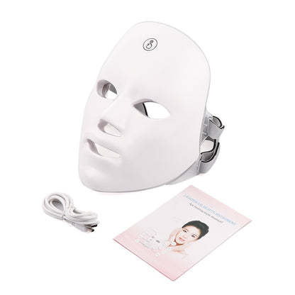 LED Color Therapy Face Mask Front View