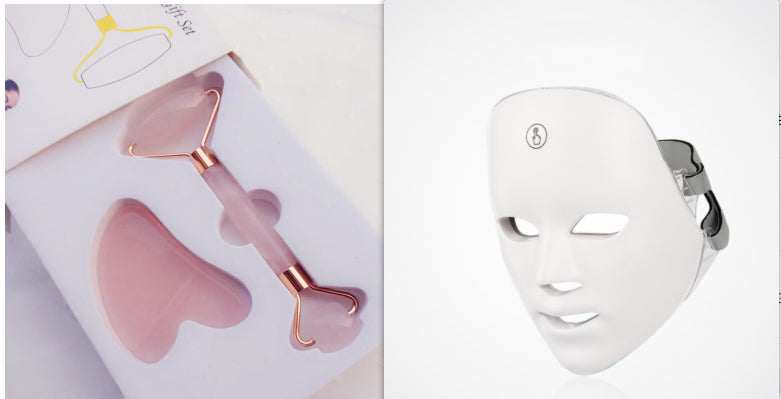 LED Color Therapy Face Mask Close Up