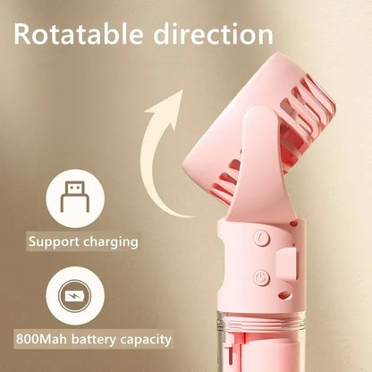 Portable Handheld Mist Fan Lifestyle Image