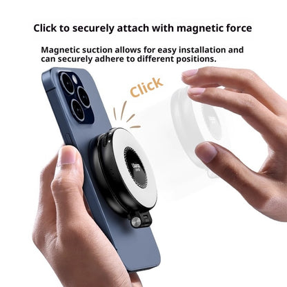 MagSafe Magnetic Selfie Light on iPhone